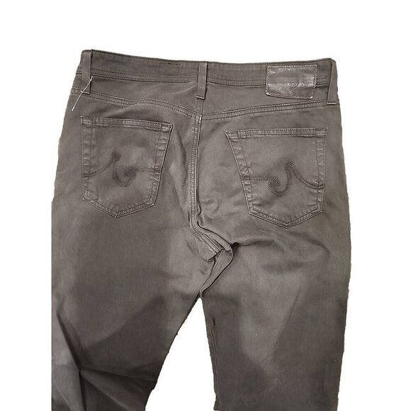 Adriano Goldschmied Jeans Brown Mid-rise The Graduate Tailored Leg Men's 32x32 - Picture 4 of 8